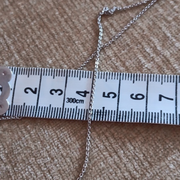 925 Italy Silver Delicate Tiny Chain Necklace - Picture 8 of 13